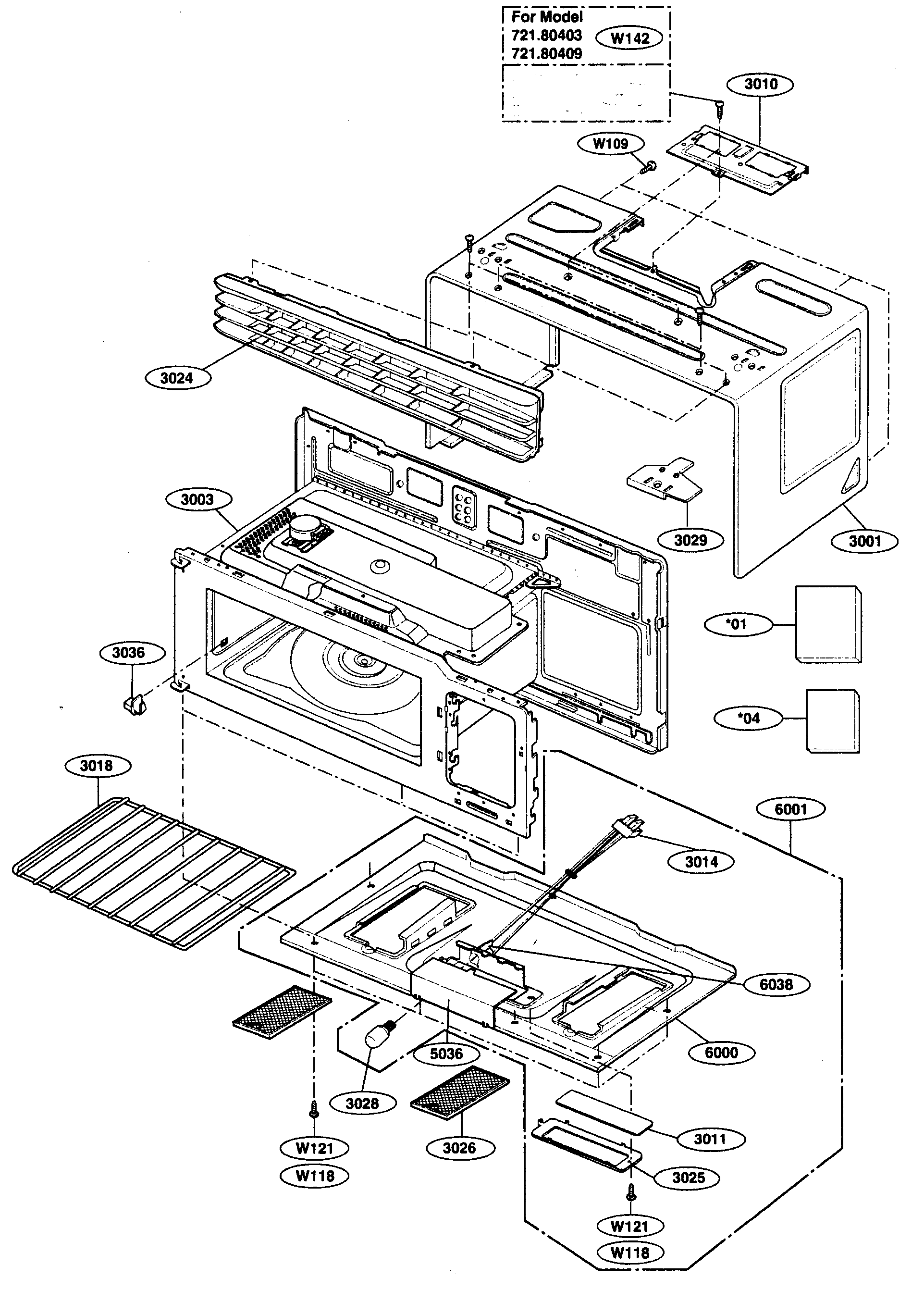 OVEN CAVITY