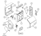 Carrier HUMCCLFP1318A humidifier diagram