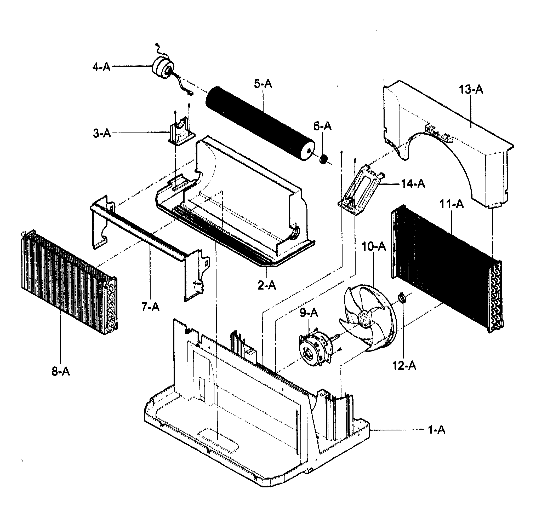 Air handling/cycle parts