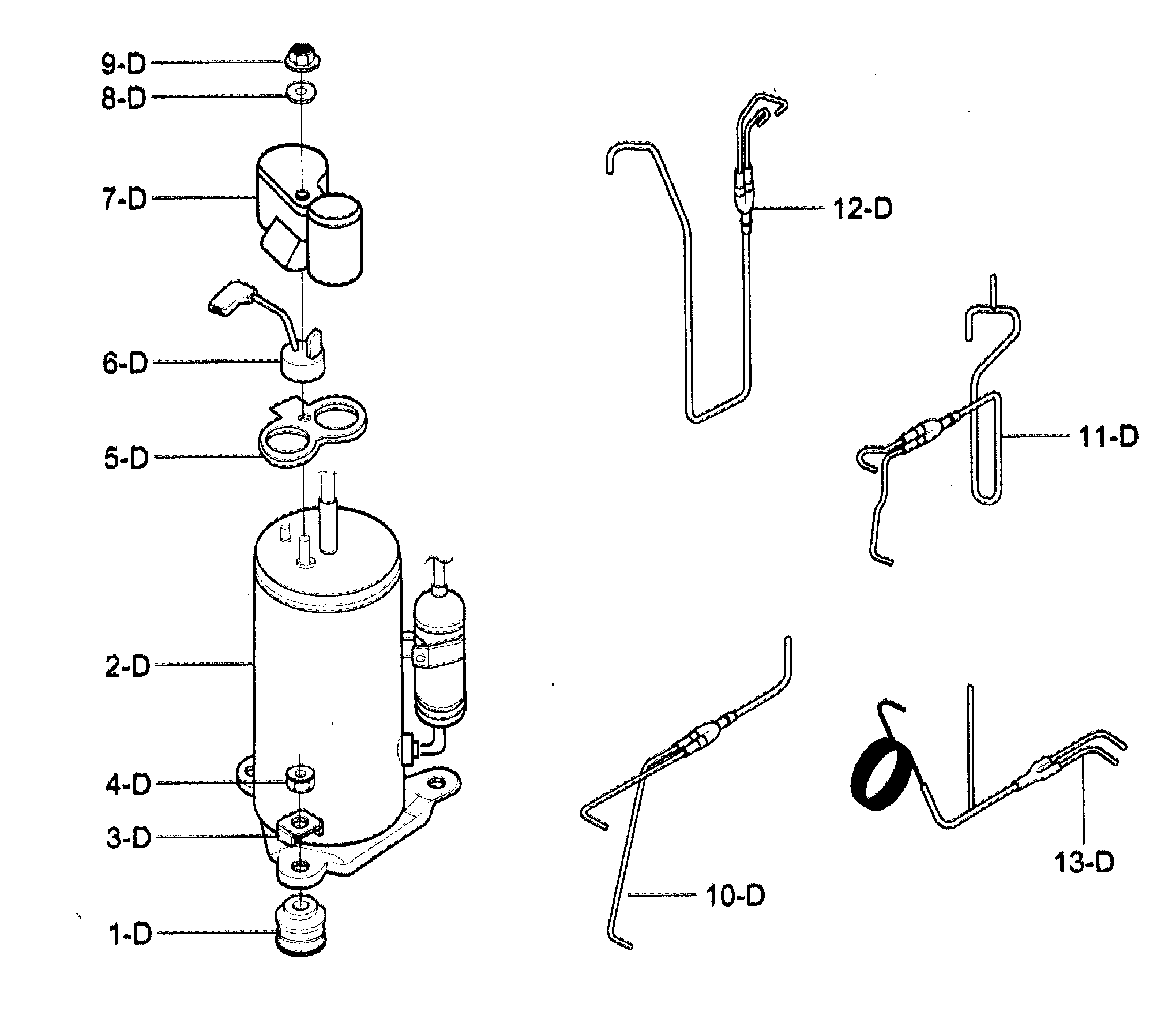 Compressor parts