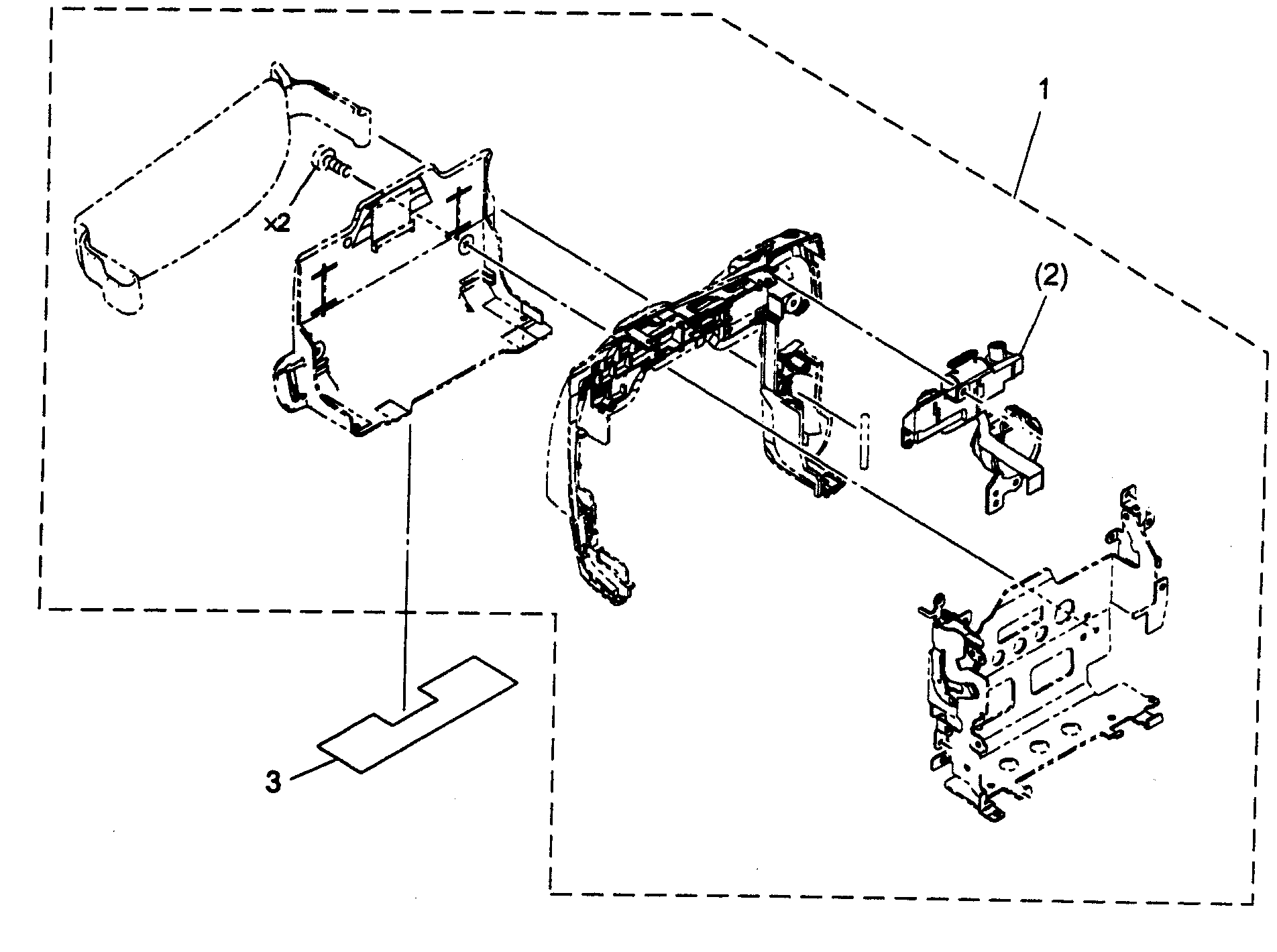 Left cover unit
