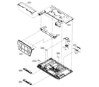 Toshiba 50HP95 cabinet parts 1 diagram