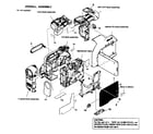 Sony DCR-HC32 cabinet parts diagram