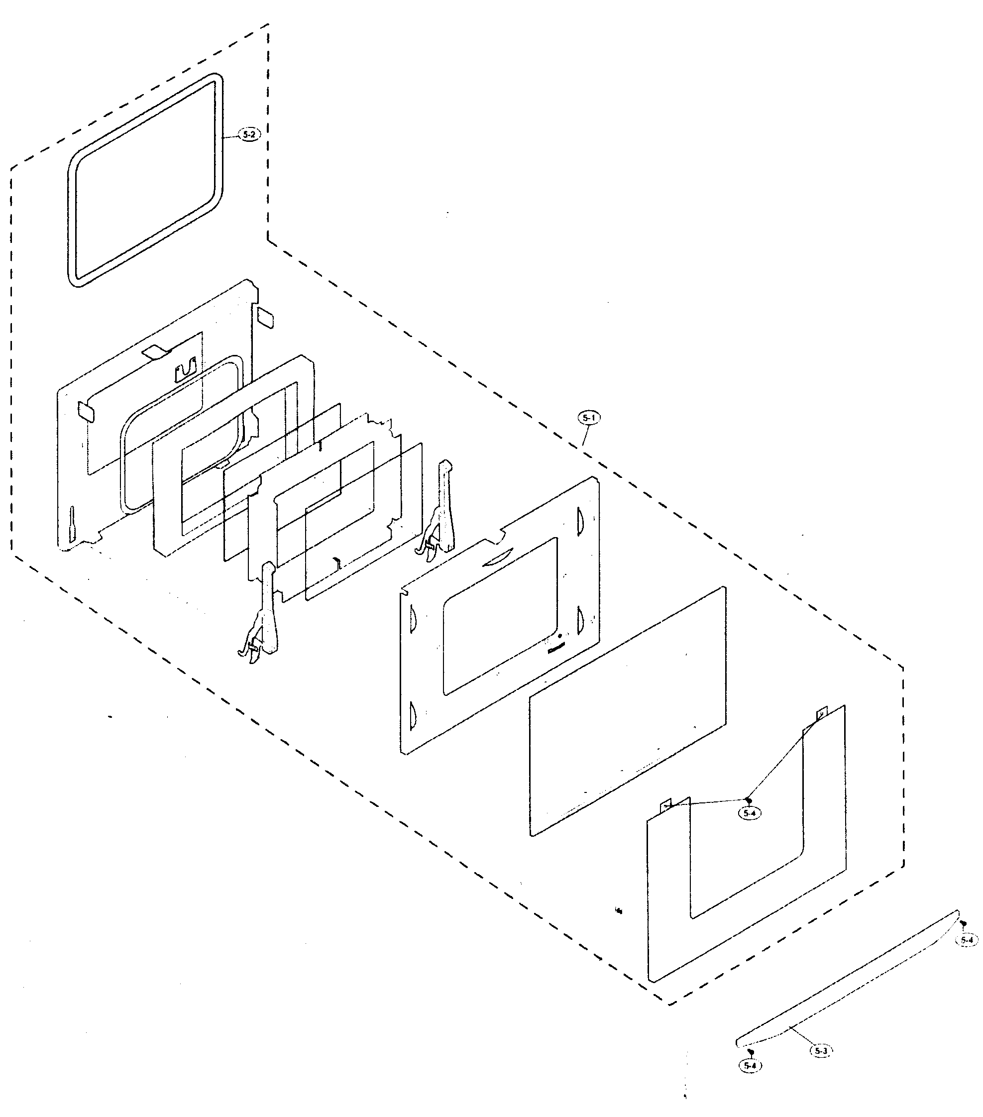 Oven door