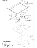 Cook top/cook top harness