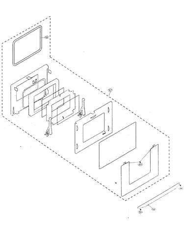 Oven door