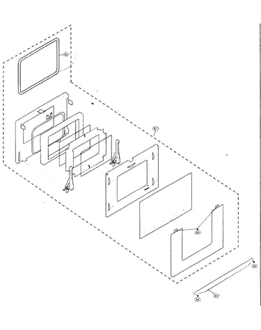 Oven door