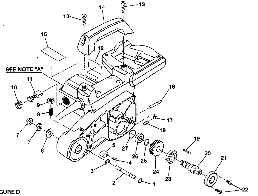 ARMATURE/GEAT HOUSING