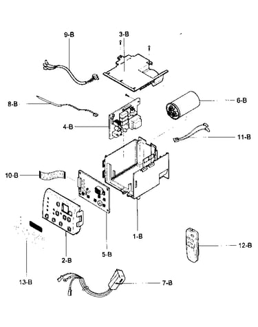 Control box assy
