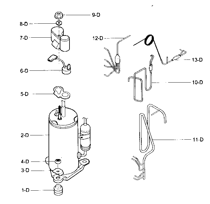 Compressor parts