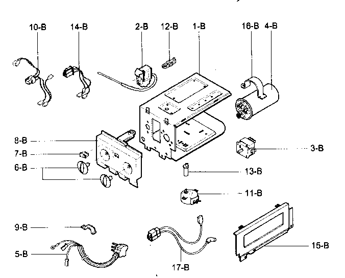 Control box assy