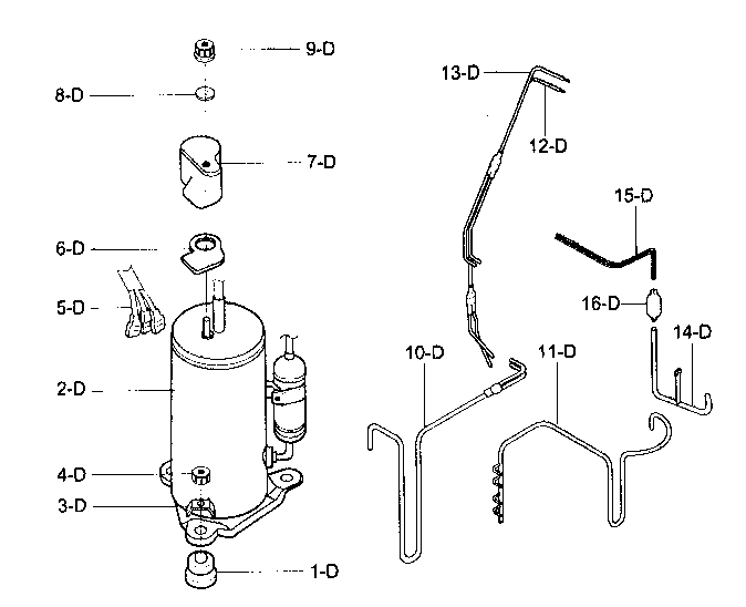 Compressor parts