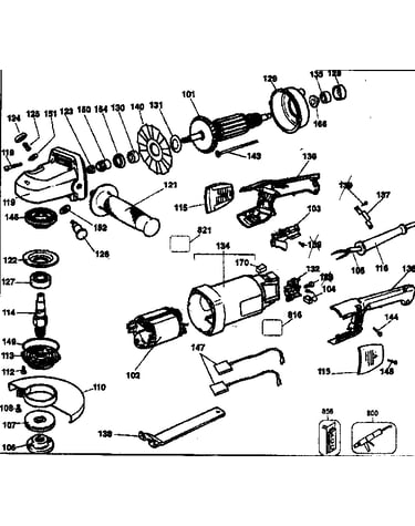 Grinder assy