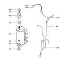 Kenmore 58075180501 compressor parts diagram