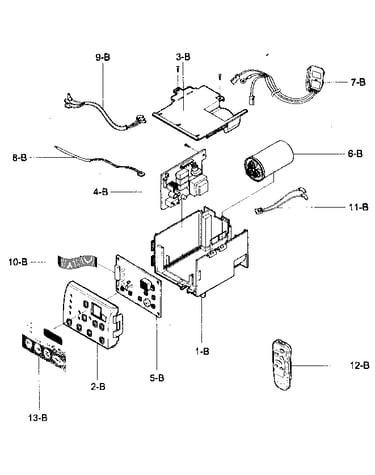 Control box assy