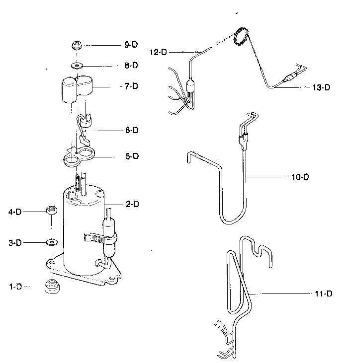 Compressor parts