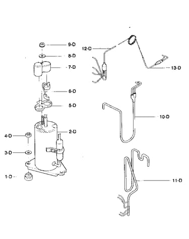 Compressor parts
