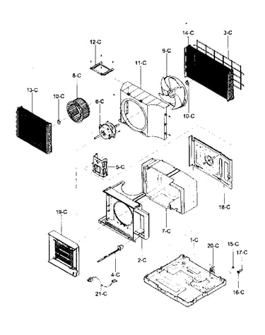 Air handling/cycle parts