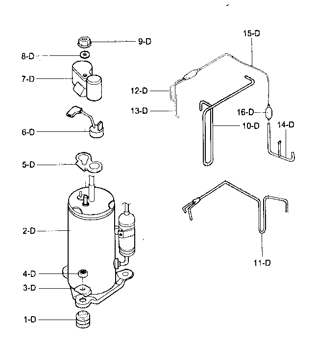 Compressor parts