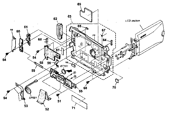 CABINET R PARTS