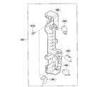 Kenmore 72180599401 latch board parts diagram