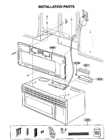 Installation parts