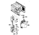 Kenmore 72163299303 latch board parts diagram