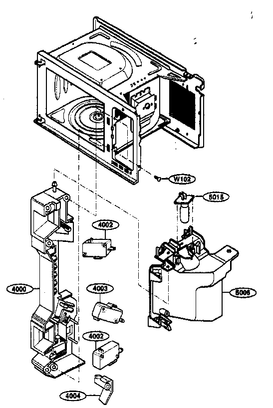 Latch board parts