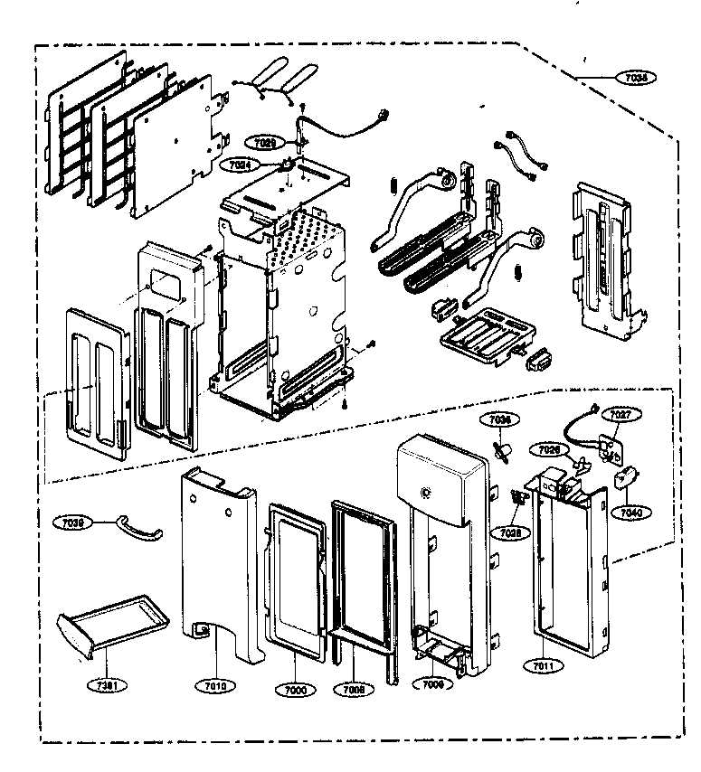 Toaster parts
