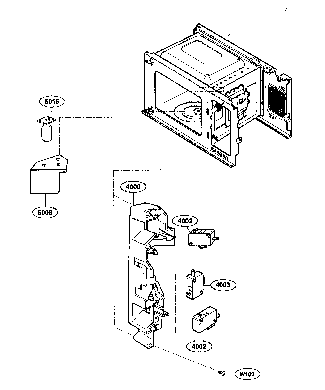 Latch board parts