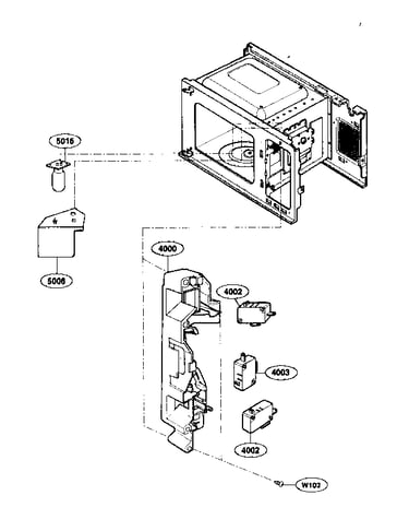 Latch board parts