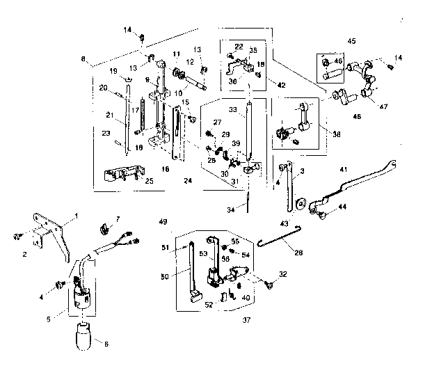 Needle bar assy