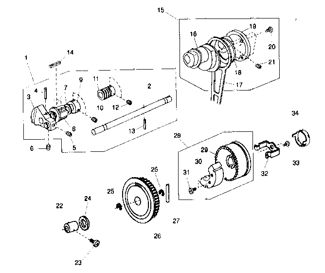 Shaft assy