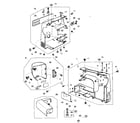 Kenmore 38515718500 cabinet parts diagram