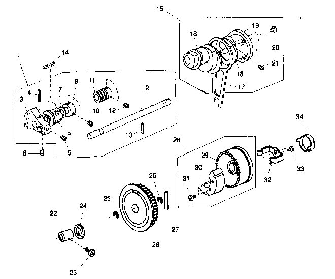 Shaft assy