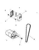 Motor belt assy