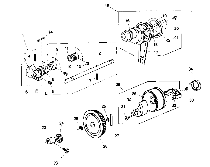Shaft assy