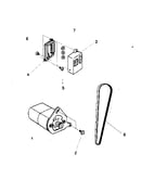Motor belt assy