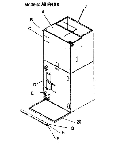 Outside cabinet