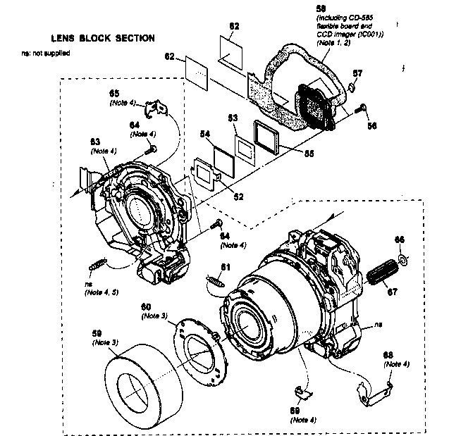 Lens block