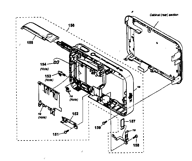 Center cabinet