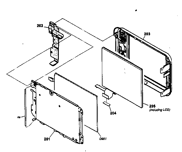 Rear cabinet