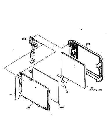 Rear cabinet