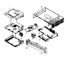 Pioneer PDP-R06U cabinet parts diagram