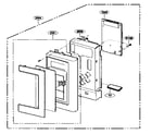 Kenmore 72180523500 controller parts diagram