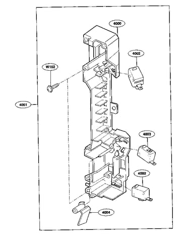 Latch board parts