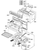 Oven cavity parts