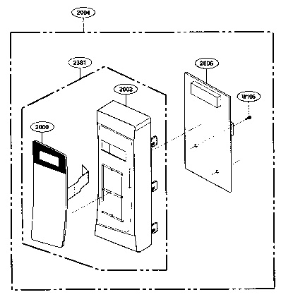 Control panel parts