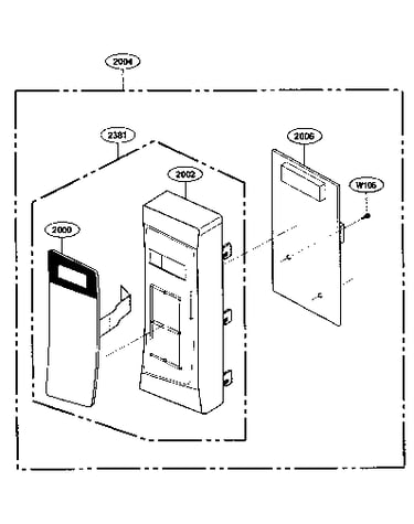 Control panel parts
