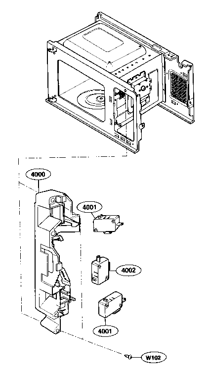 Latch board parts